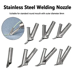 1Piece Round/Triangular Welding Nozzle Speed Heat Y Hot Air Gun Head Heat Torch Welding Tip for Vinyl Plastic PVC Welding Tool