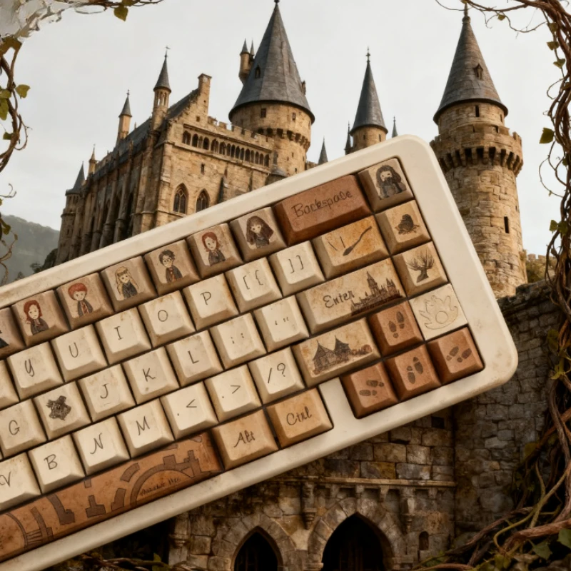 

Облачный дом Карта Мародера Клавиатура Колпачок Периферийные устройства Сказочный стиль Механическая клавиатура Сменный колпачок для клавиш Пользовательский колпачок для клавиш