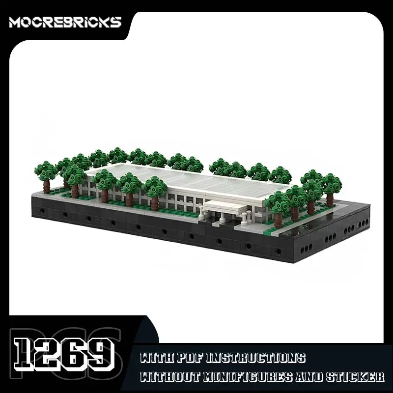 

Modern Architecture The Republic Newspaper Office Building Blocks Urban Landscape Model Creative Toy Bricks Kids Xmas Gift