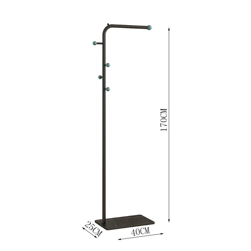 Hallway Entrance Clothing Rack Hanging Storage Cute Nordic Coat Rack Portable Cheap Percheros Para Ropa Hotel Furniture