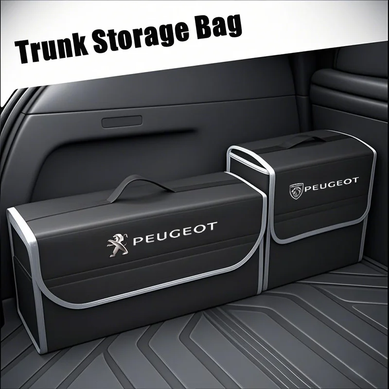 اكسسوارات السيارات الداخلية صندوق منظم صندوق سعة كبيرة لبيجو 408 4008 308 3008 508 106 208 301 407 107 108 205 2008 #1