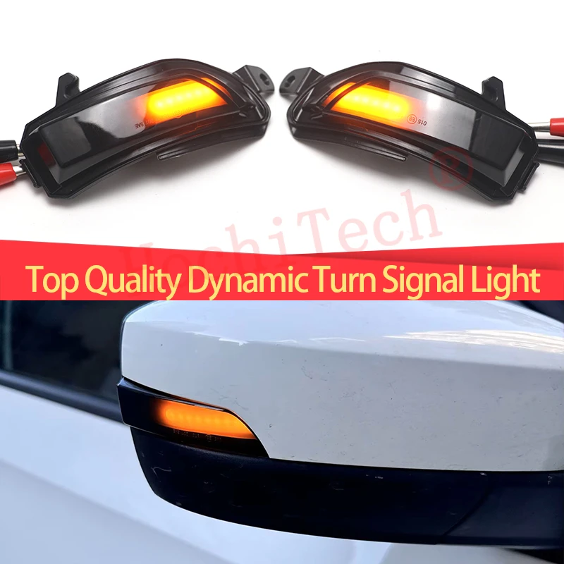 

Dynamic Scroll LED Turn Signal Light Rearview Mirror Indicator Light for Skoda Fabia NJ MK3 2014-2022 Rapid NH 2017-2020