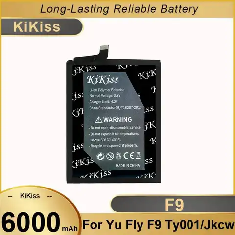6000Mah Environmentally Friendly For YU Fly F9 TY001 Jkcw Lightweight Mobile Phone Battery