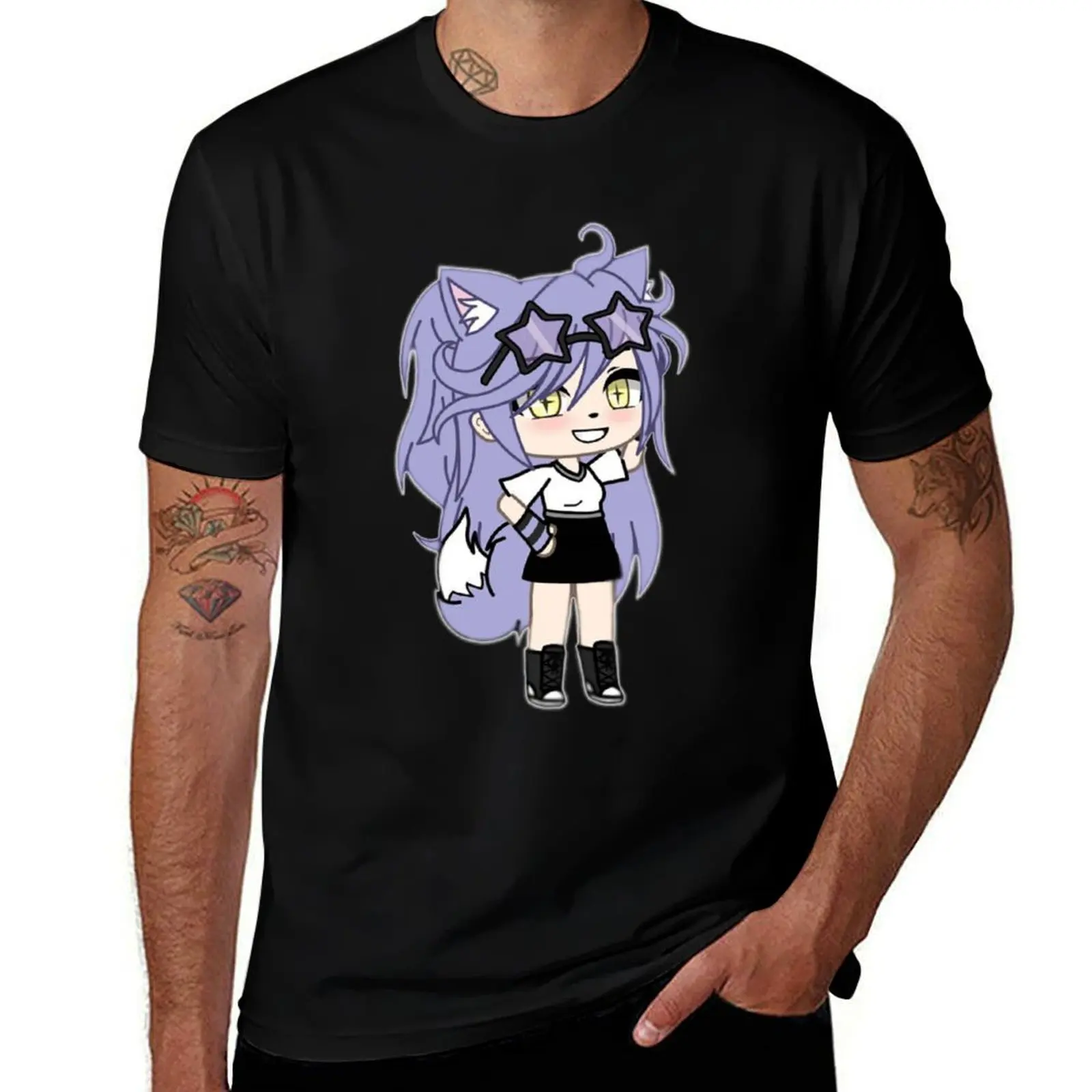 Gacha Life and Gatcha Club Chibi Anime Kawaii Kids Girls Outfits 03 T-Shirt t shirts with prints T-Shirt