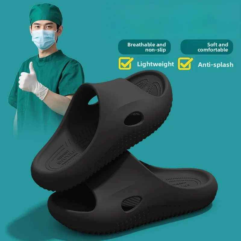 Slippers men's summer 2026 new indoor home non-slip and deodorant thick bottom eva sandals men