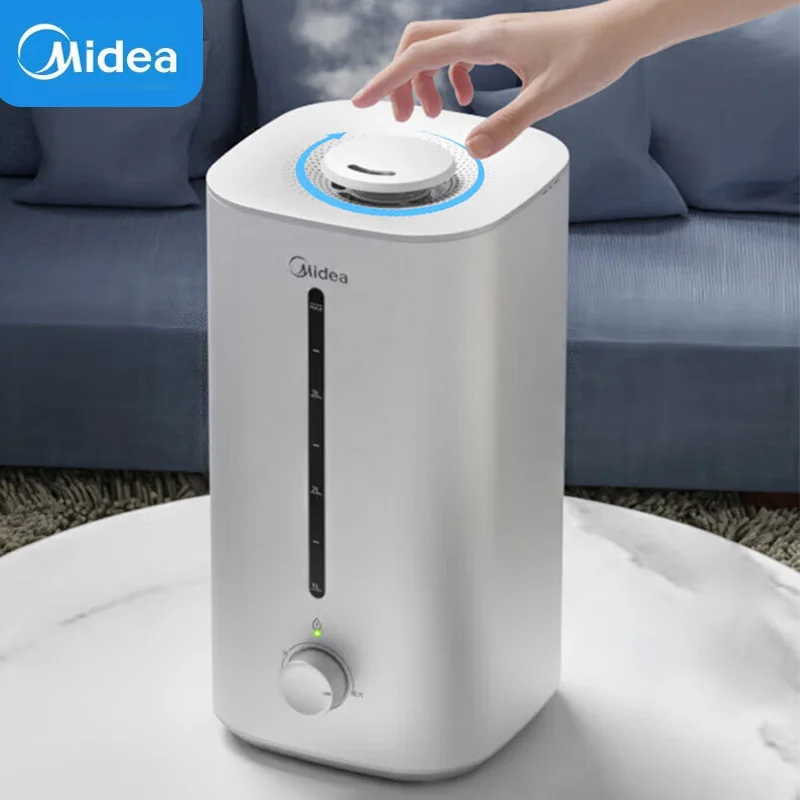 humidificateur-d'air-midea-4000ml-diffuseur-d'aromatherapie-portable-humidificateur-a-brume-fraiche-silencieux-arret-automatique-humidificateur-de-bureau