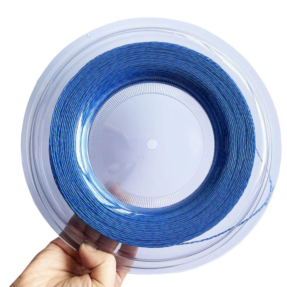 ZARSIA 200m Big Reel Synthetic Flash Nylon Spinning Elastic Tennis String 1.3MM