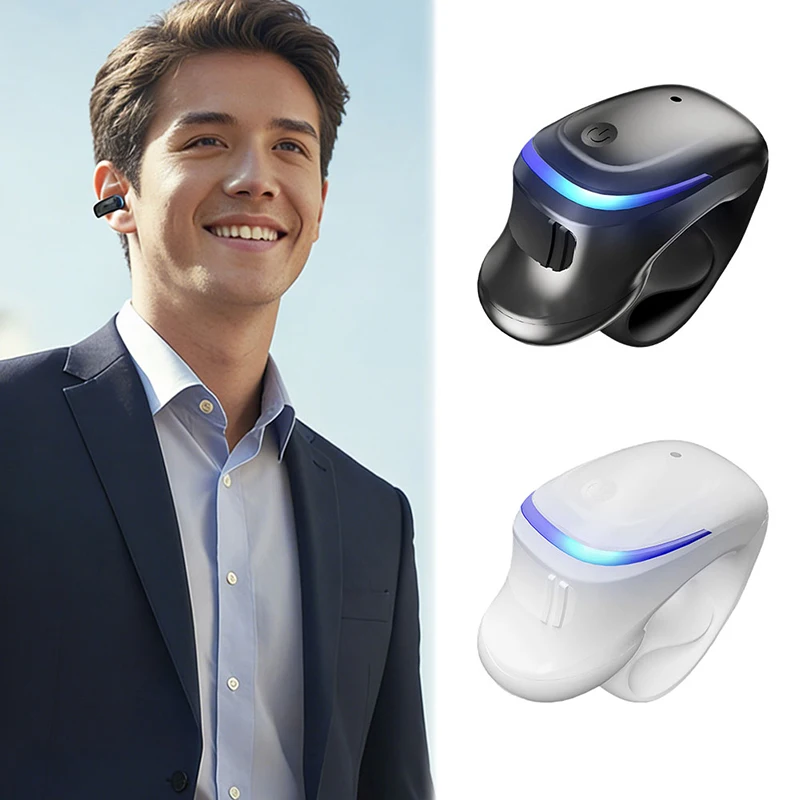 

BT Earphone Clip On Monaural Inear Motion Stereo Bone Conduction GD29 Business Wireless Bluetooth Headphone Mini Monaural TWS