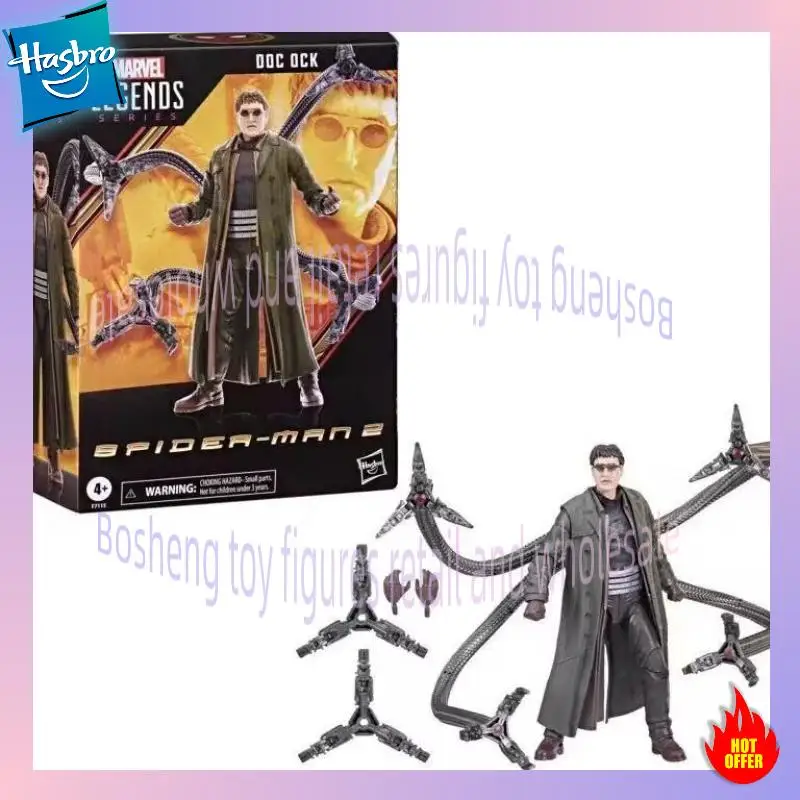 

Hasbro Legends Series Spider-Man: No Way Doc Ock Collectible Deluxe 6 Inch Action Figure Toy with 4 Accessories