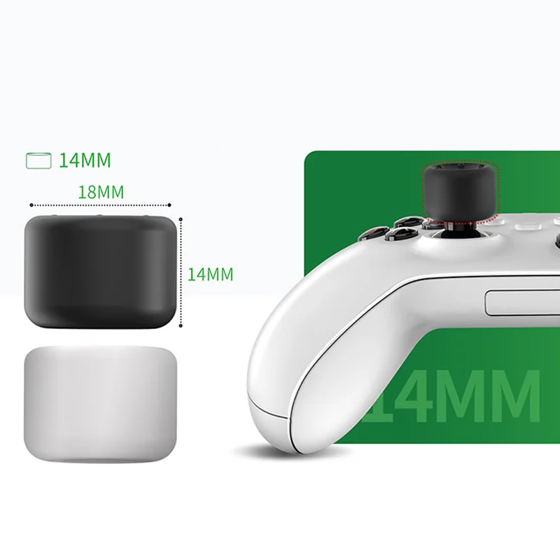 DATA FROG 8 個コントローラーシリコンアナログ親指スティックグリップキャップ Xbox One/S/シリーズ X S/PS5/PS4/Switch Pro ゲームパッド交換用