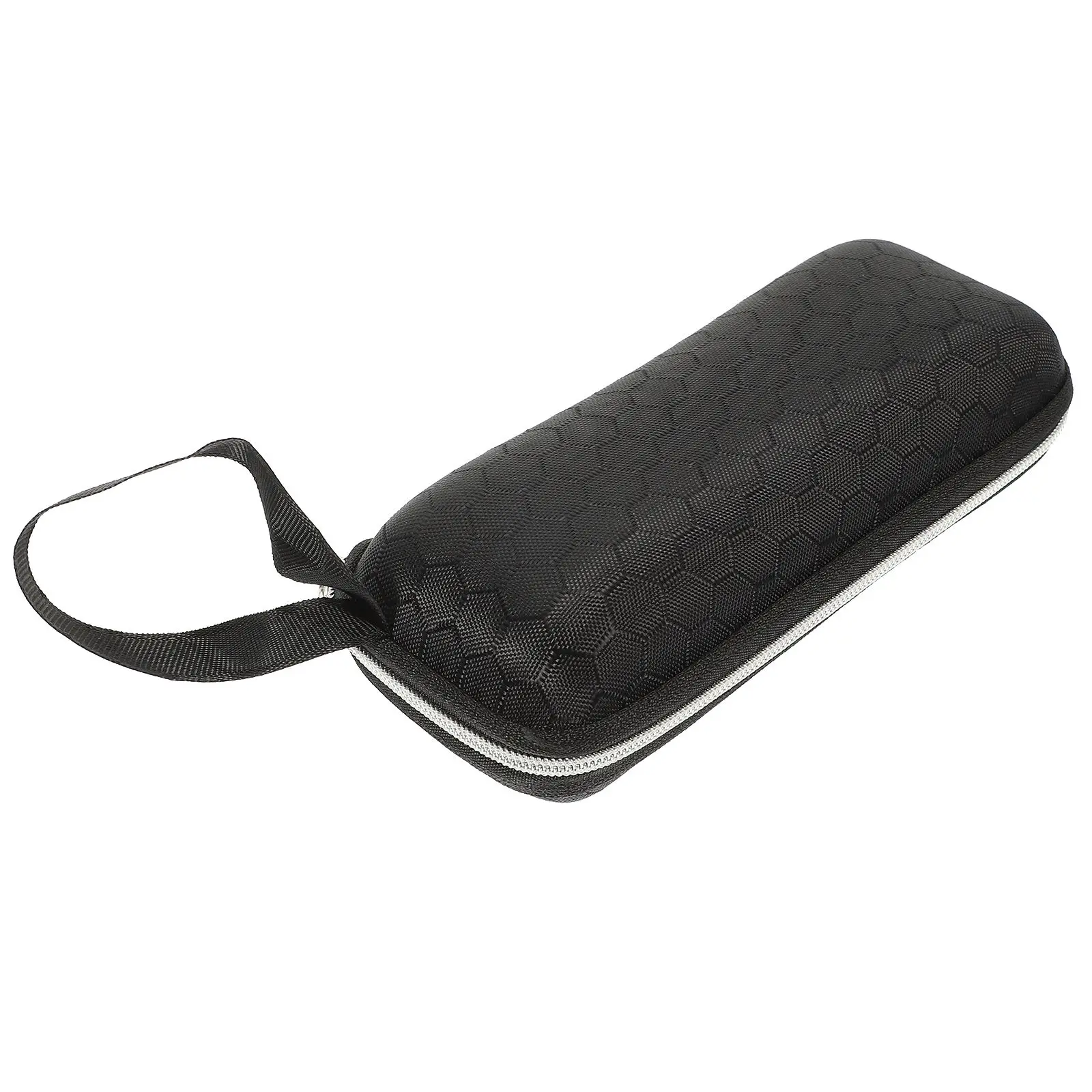 

EVA Glasses Case Eyewear Protector Lightweight Durable Blue Sunglasses Adult Zipper Linen Fabric