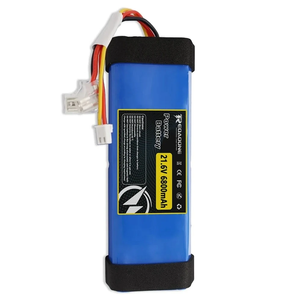 

21.6V 6800mAh Rechargeable Lithium Battery Pack Replacement for Tineco Floor ONE S3 / ONE S3 Breeze Vacuum.