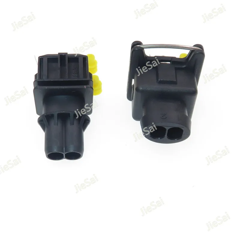 827551-3 / 828657-3 106462-1 Female Male EV1 Style 3.5mm 2 Pin TYCO AMP Car Fuel Injector Type EV1 Injector Automotive Connector