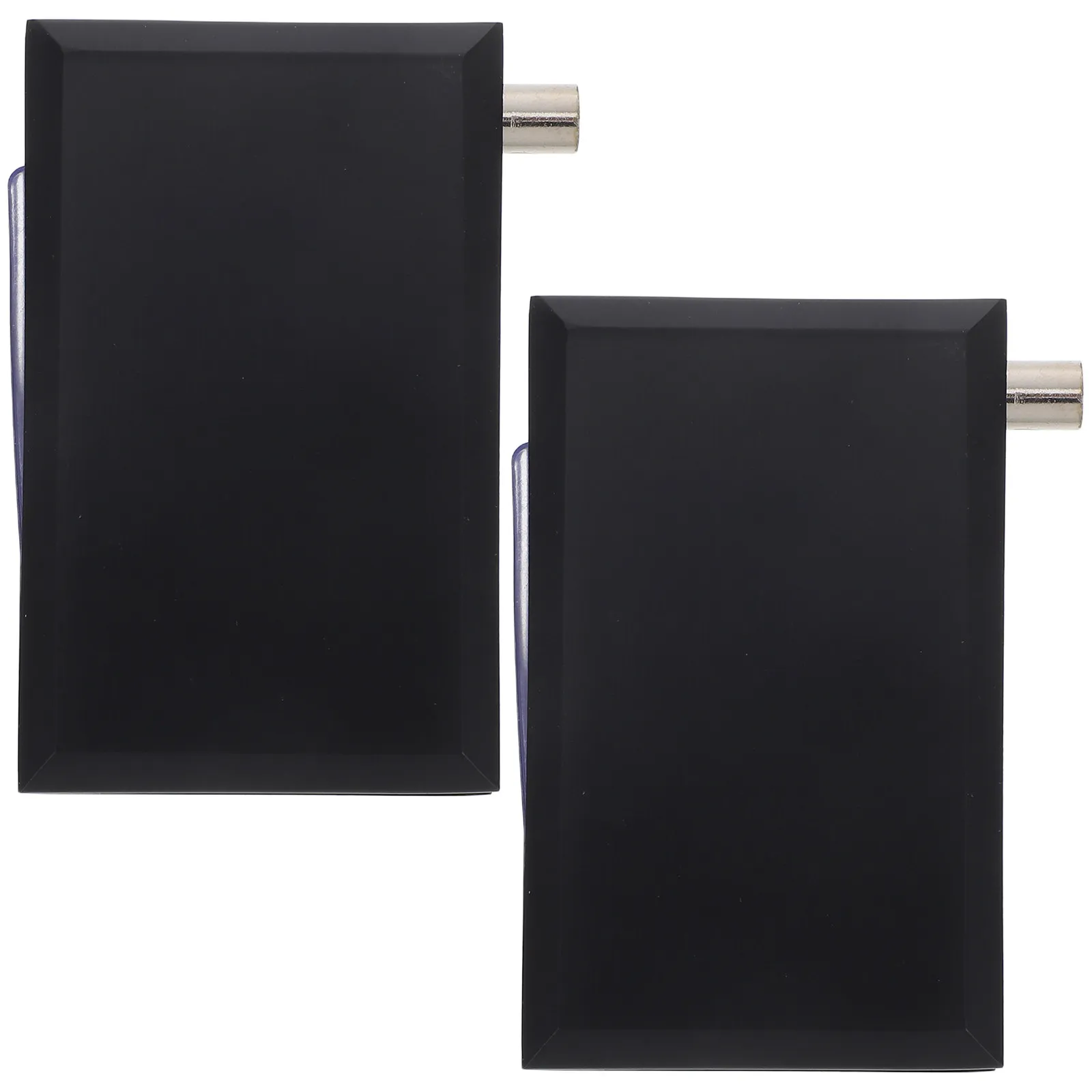 

2Pcs Premium Zinc Alloy Glass Door Hinges for Frameless Doors Smooth Pivot Operation No Drill Installation 8-12Mm Thickness