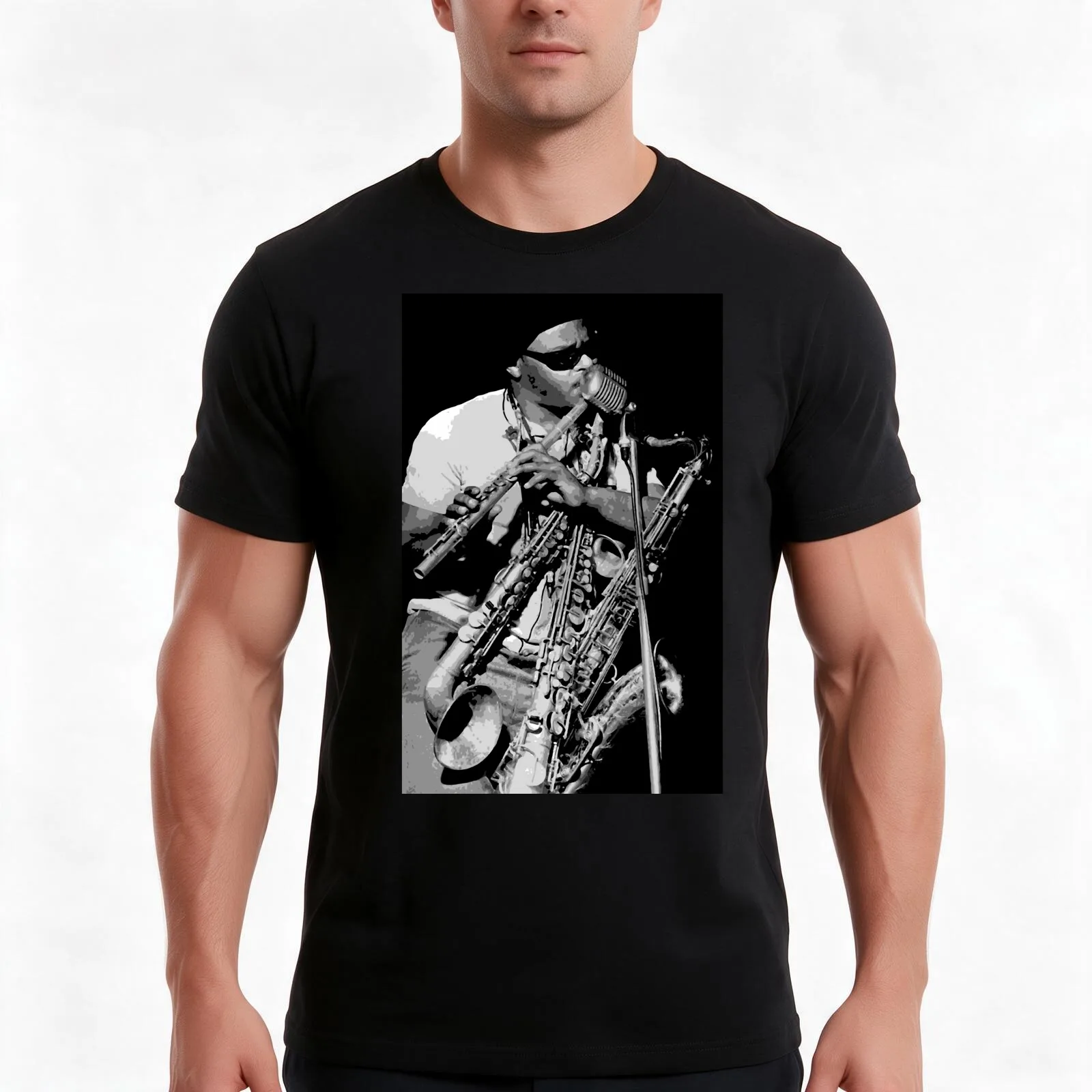 Rahsaan Roland Kirk. Ronald Theodore Kirk. Roland Kirk. an American jazz multi-instrumentalist who played tenor saxophon T-Shirt