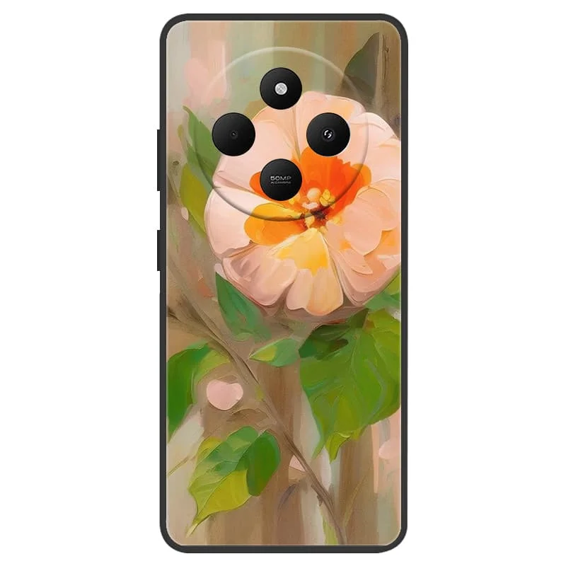 TPU Phone Case For Xiaomi Redmi 14C Case Shockproof Soft Silicone Phone Cover for Xiaomi POCO C75 Black Shell Redmi14C 4G Bumper