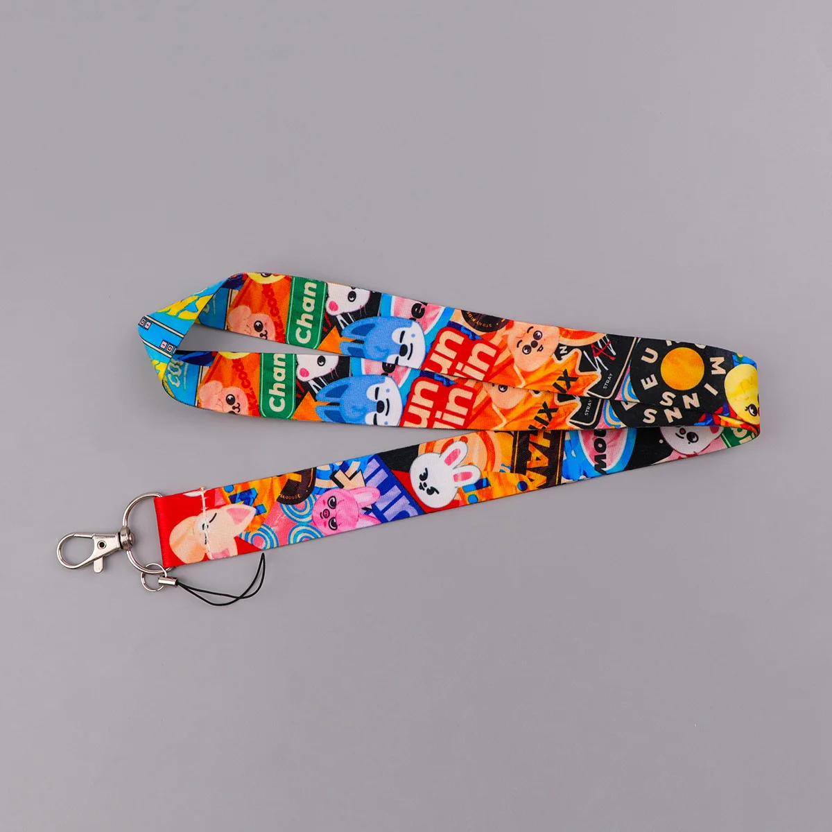 لطيف الكرتون الحيوانات الحبل الرقبة حزام المفاتيح أنيمي غطاء بطاقة شارة حامل الهاتف المحمول شنق حبل كيرينغ اكسسوارات الهدايا