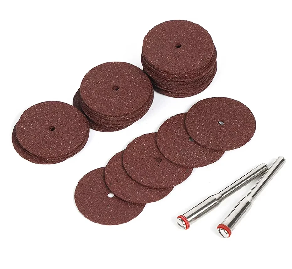 60pcs Diamond Cutting Discs Sanding Grinding Wheel Set Circular Saw Blade for Woodworking Metal Mini Drill Rotary Tool gallery 2