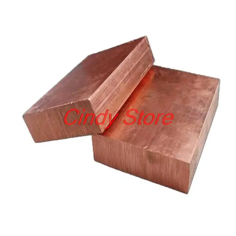 1pcs Copper Cube block Bar Square Rod plate sheet DIY Rivet material , Building material