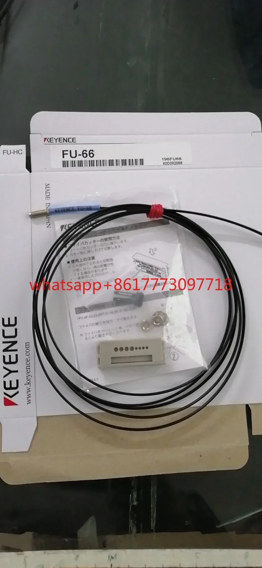 FU-66TZ/FU-66/FU-66Z fiber optic cable sensor M4 parallel