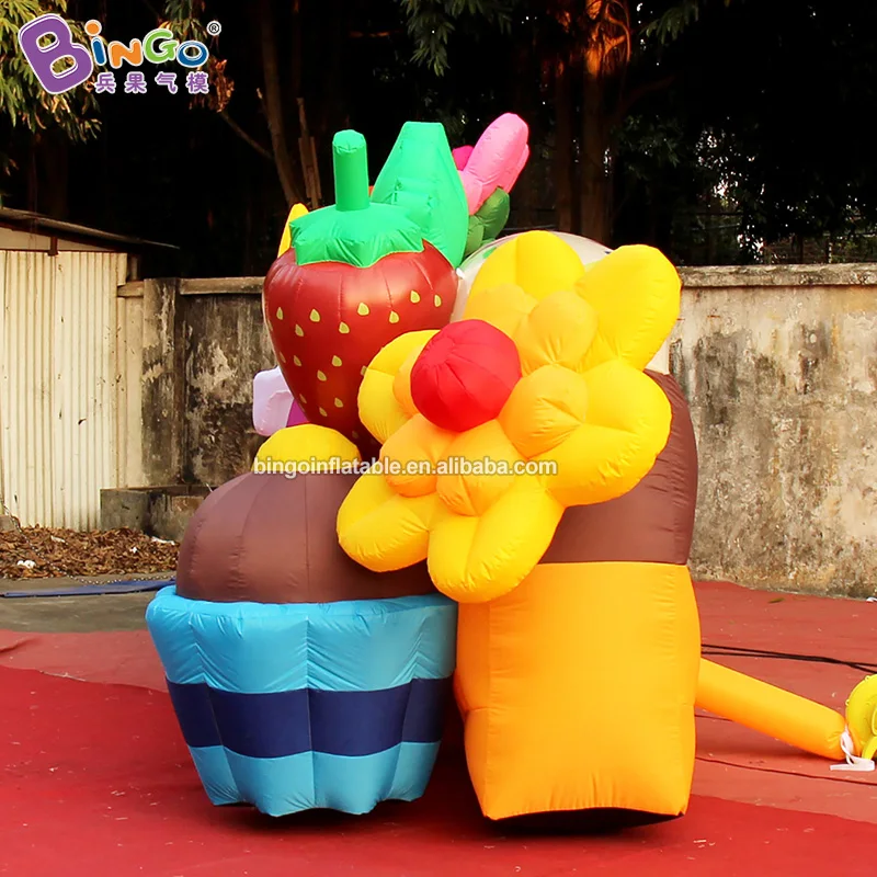 

Party Inflatable cake backdrop inflatable stage display background inflable toys for event -Hot sale