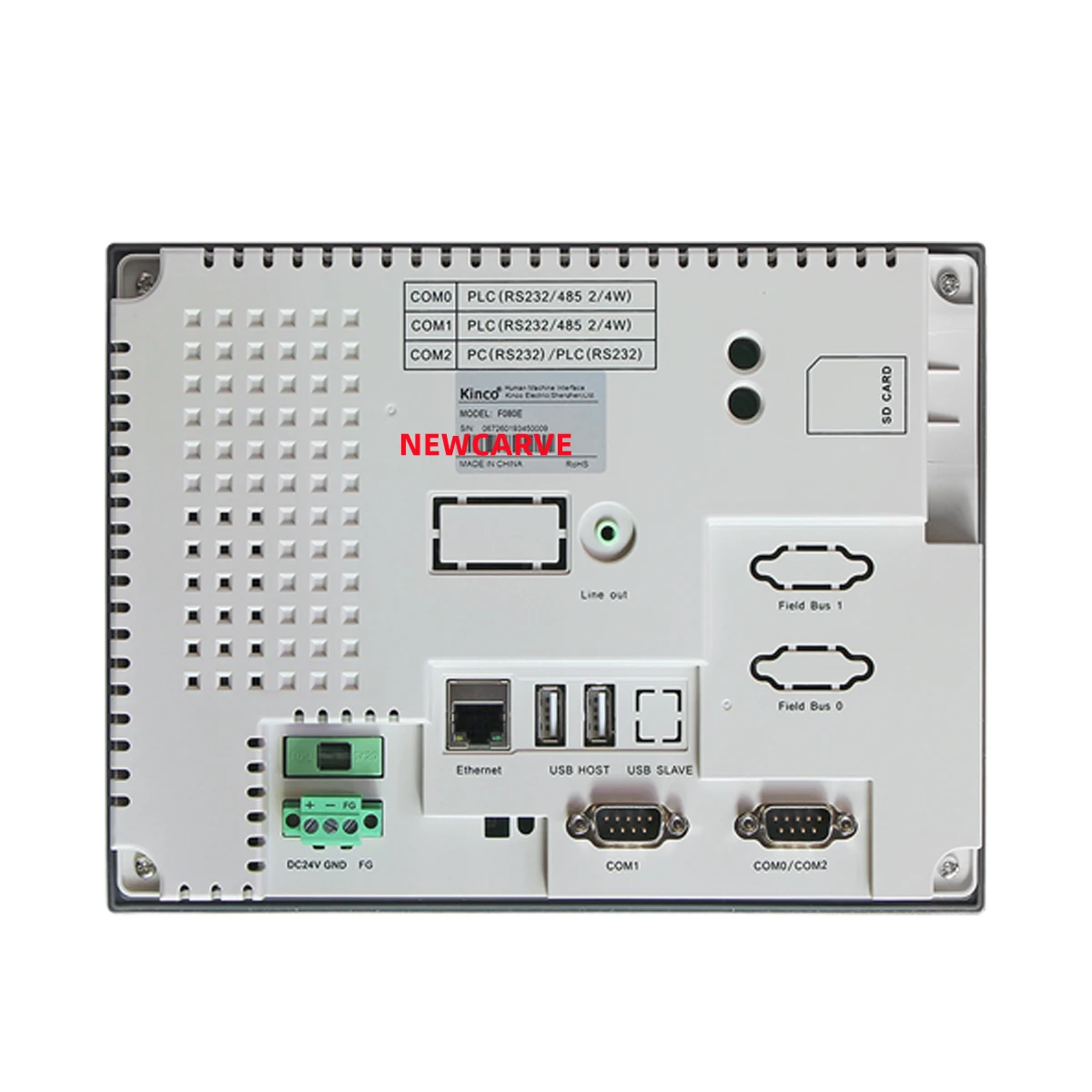 Kinco FUTURE Series F104E F104E-CAN HMI Touch Screen 10.4 pollici Cortex-A9 CPU Human Machine Interface Support accesso Webcam