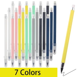 7pcs Infinity Inkless Pencil Inkless Forever Pencil Reusable Everlasting Pencil for Writing Drawing Students School Supplies