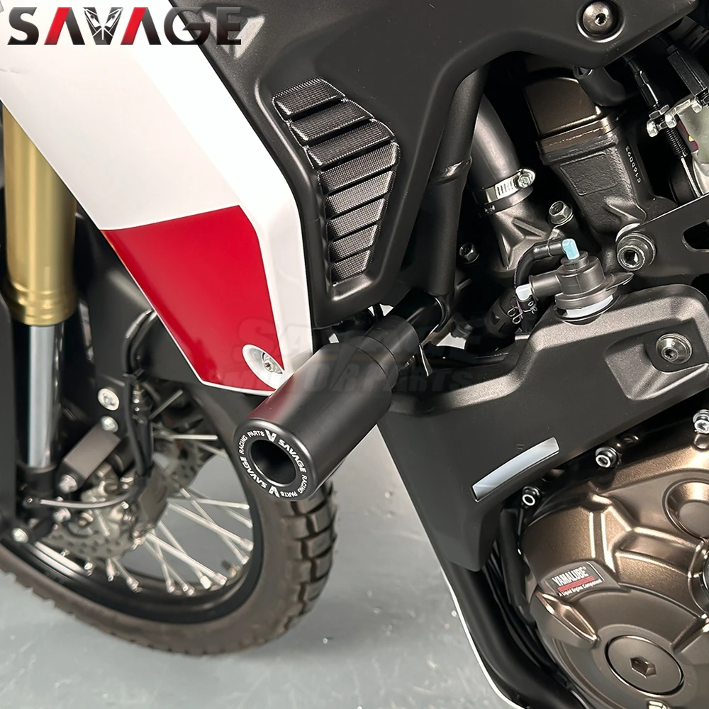 For Yamaha Tenere 700 T700 Frame Slider Crash Protector Wheel Crash Sliders World Raid Rally Wheel Hub Anti-Collision Stand Bolt - Image 2