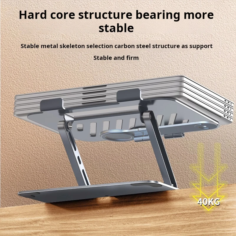 Metal Laptop Stand 360° Rotati - Cooling Stand Tablet ulasan dan harga