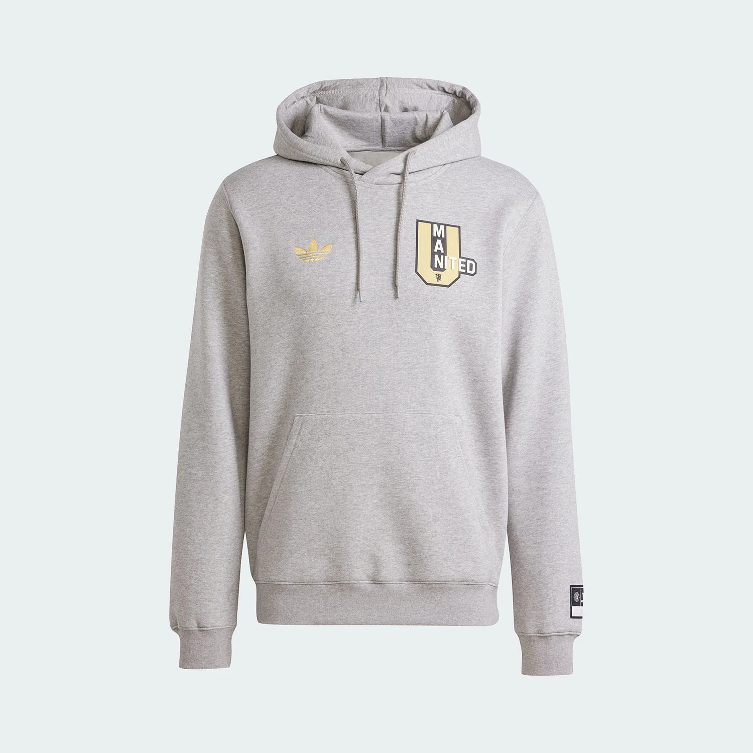 

Оригинальная мужская футбольная толстовка с капюшоном Adidas в три полоски JF0368