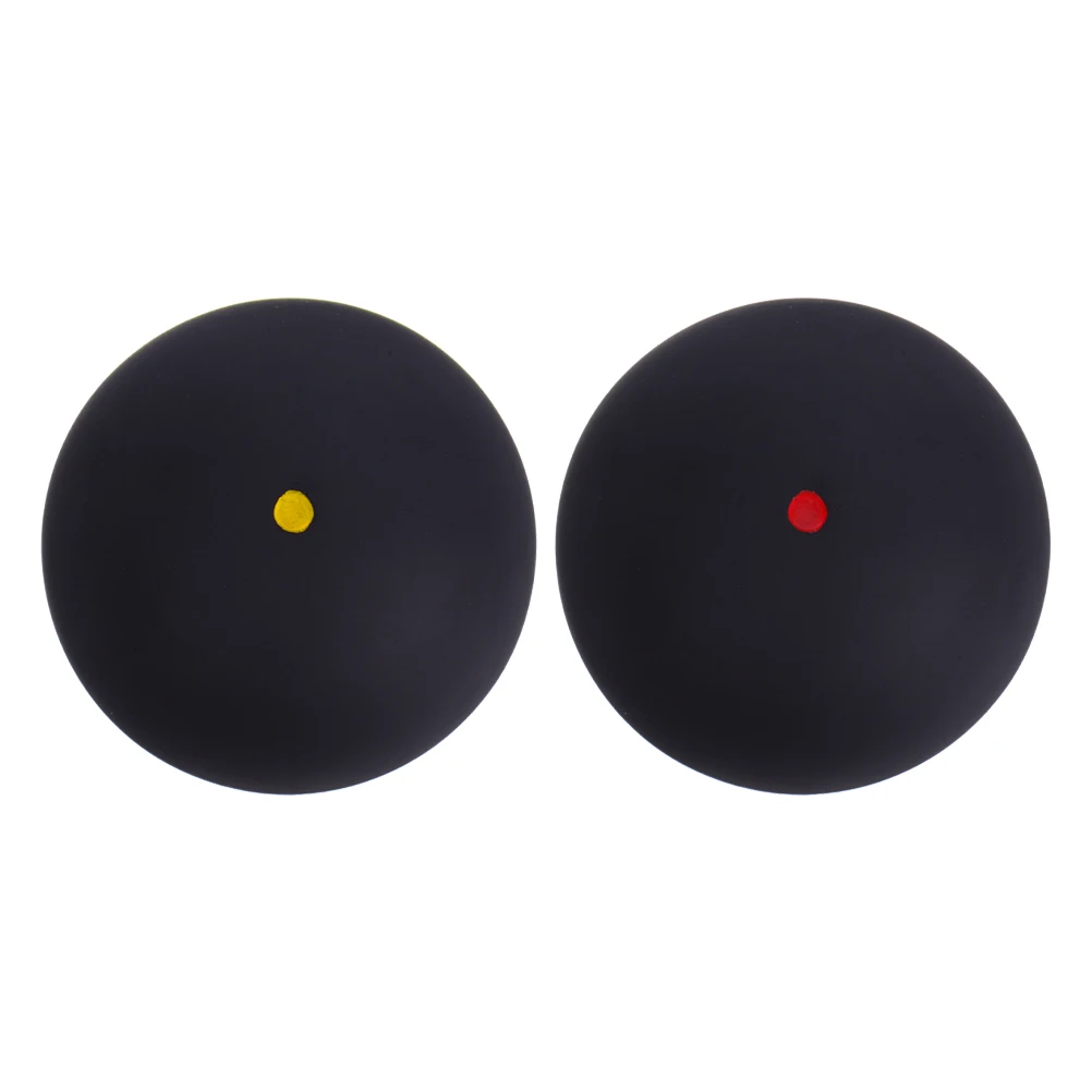 

2pcs Squash Training Professional for Competition Practice Reaction Trainer Hand Eye Coordination Bounce Rubber