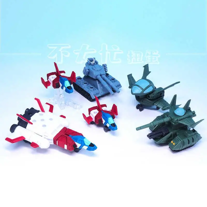 5pcs/set Genuine Bandai Mobile Suit Gundam MSE Assemble mecha Core Fighter Magella Tank Anime Model Toys Gift for Birthday