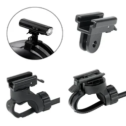 POTEA MTB Bike Bicycle Head Light Holder Helmet Mount Bicycle Front Lamp Bracket Cycle Head Light Holder Adaptor Cycling Accesso