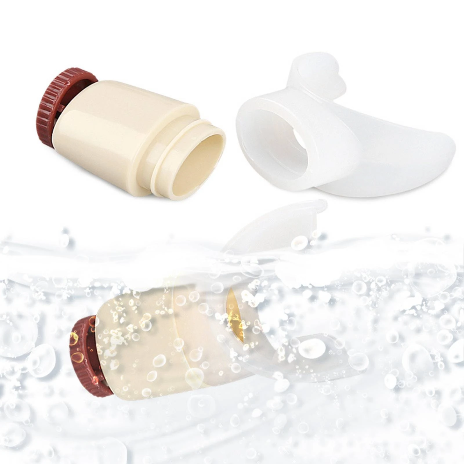 Breathing Coach with Silicone Mouthpiece Handheld Lung Exerciser Breathing Exercise Device Portable for Home Workouts, Rehab