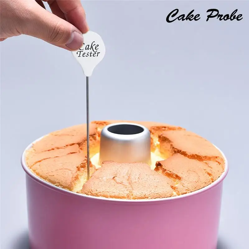 PC Cake Tester Probe Reusable Stainless Steel Cake Testing Needle Sticks For Bread Biscuit Muffin Pancake Baking Accessories