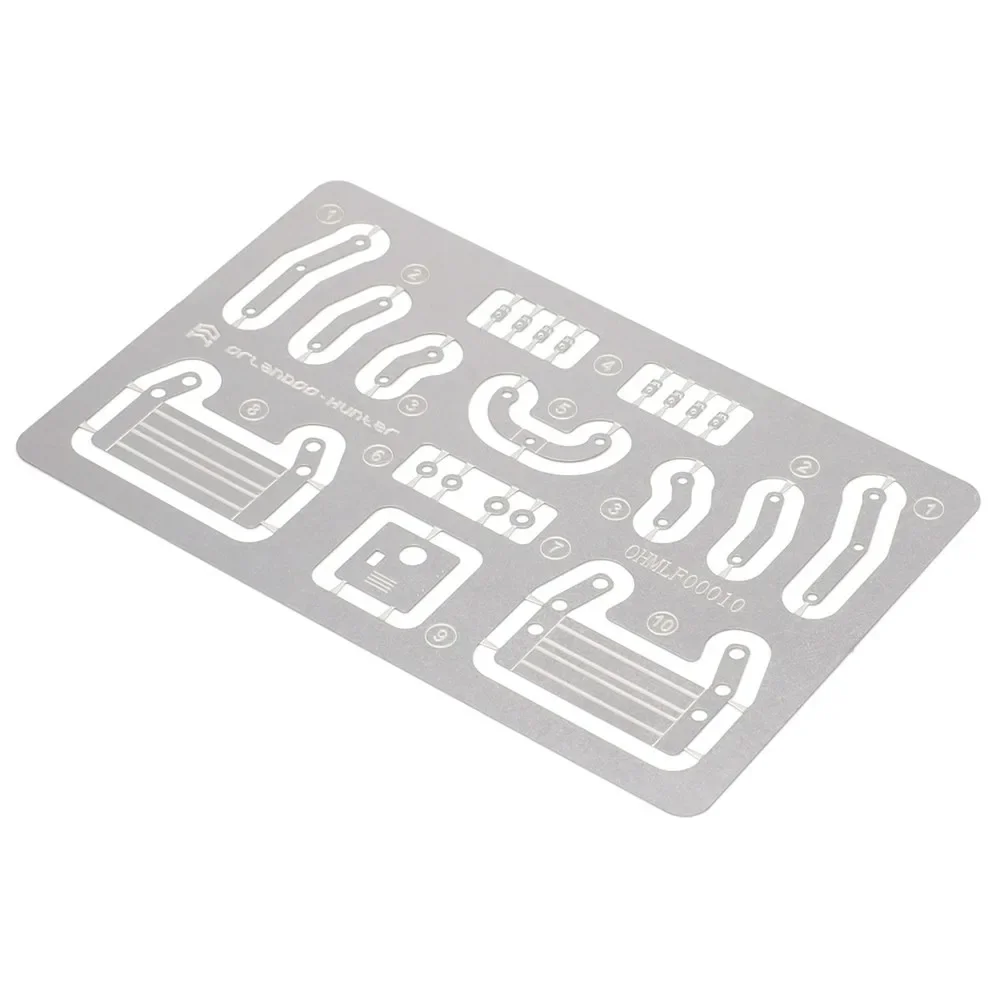 RC Offroad Component for Orlandoo Hunter OHN01 SA0093 Folding Step 1/32 Camper Model custom size Stainless Steel Crawler Part