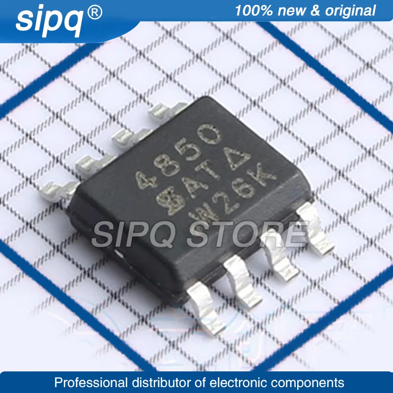 10PCS/LOT SI4850EY-T1-E3 SI4850EY SOP-8 MARKING:4850 MOSFET Brand New Original In Stock Authentic Product IC