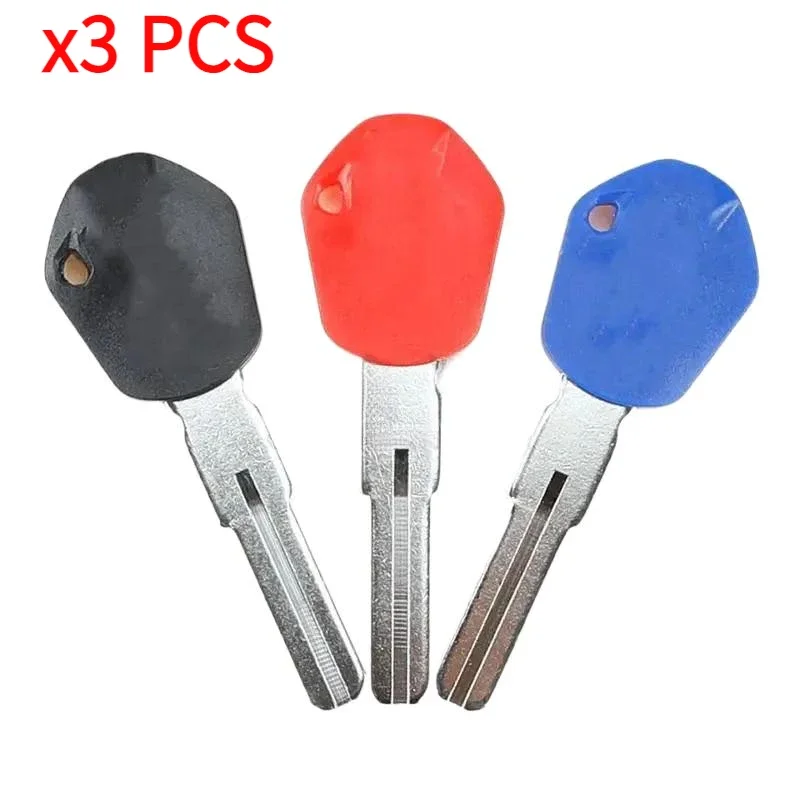 New Blank Key 3 Pieces To Replace Uncut Keys For KTM 1050 RC8R 1190 RC8 R 1290 SUPER DUKE ADV Adventure Embry Uncut Blade