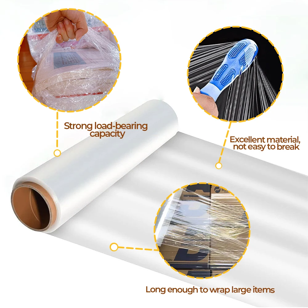 Rouleau de film étirable imperméable pour déménagement