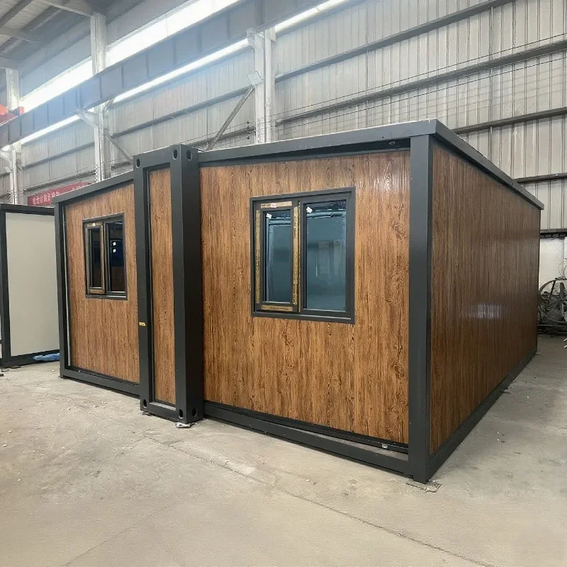 Prefabricated Container House with Portable Mobile Home 20ft 40ft 2 Bedrooms Luxury Villa Hot Sale