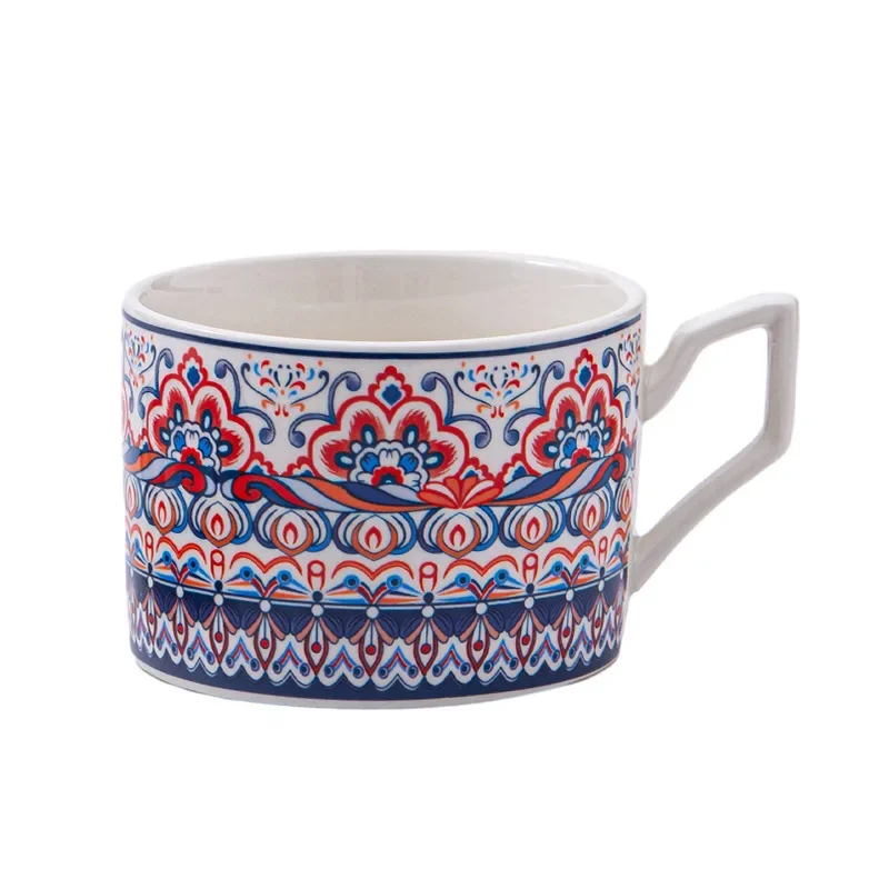 

Light luxury high-value mug, high-end exquisite teacup and saucer set gift box.