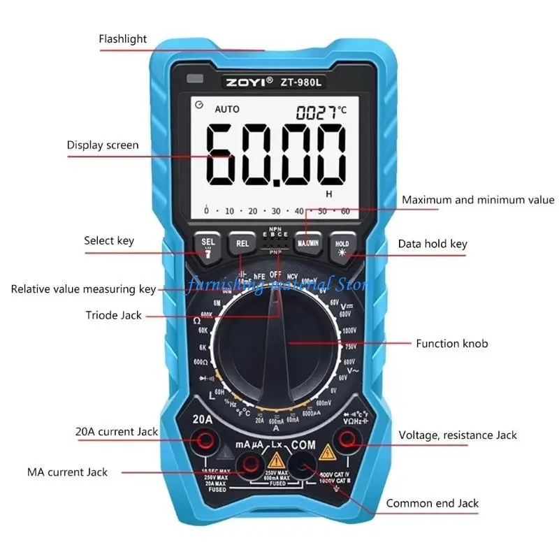Y5GD Digital Multimeter 6000