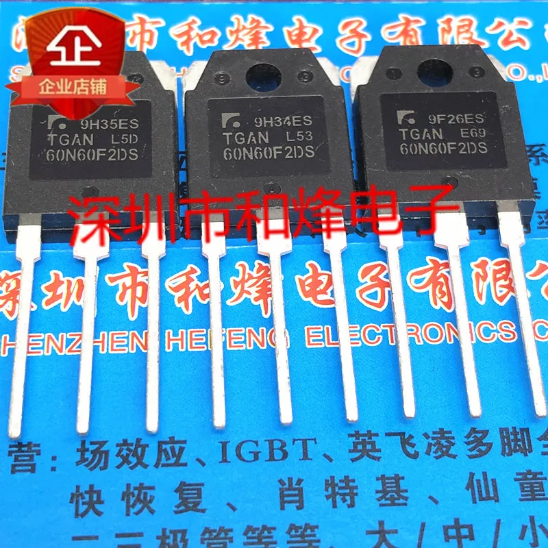 5PCS-10PCS TGAN60N60F2DS  TO-3P 600V 60A  Really Stock Best Quality In Stock Fast Shipping