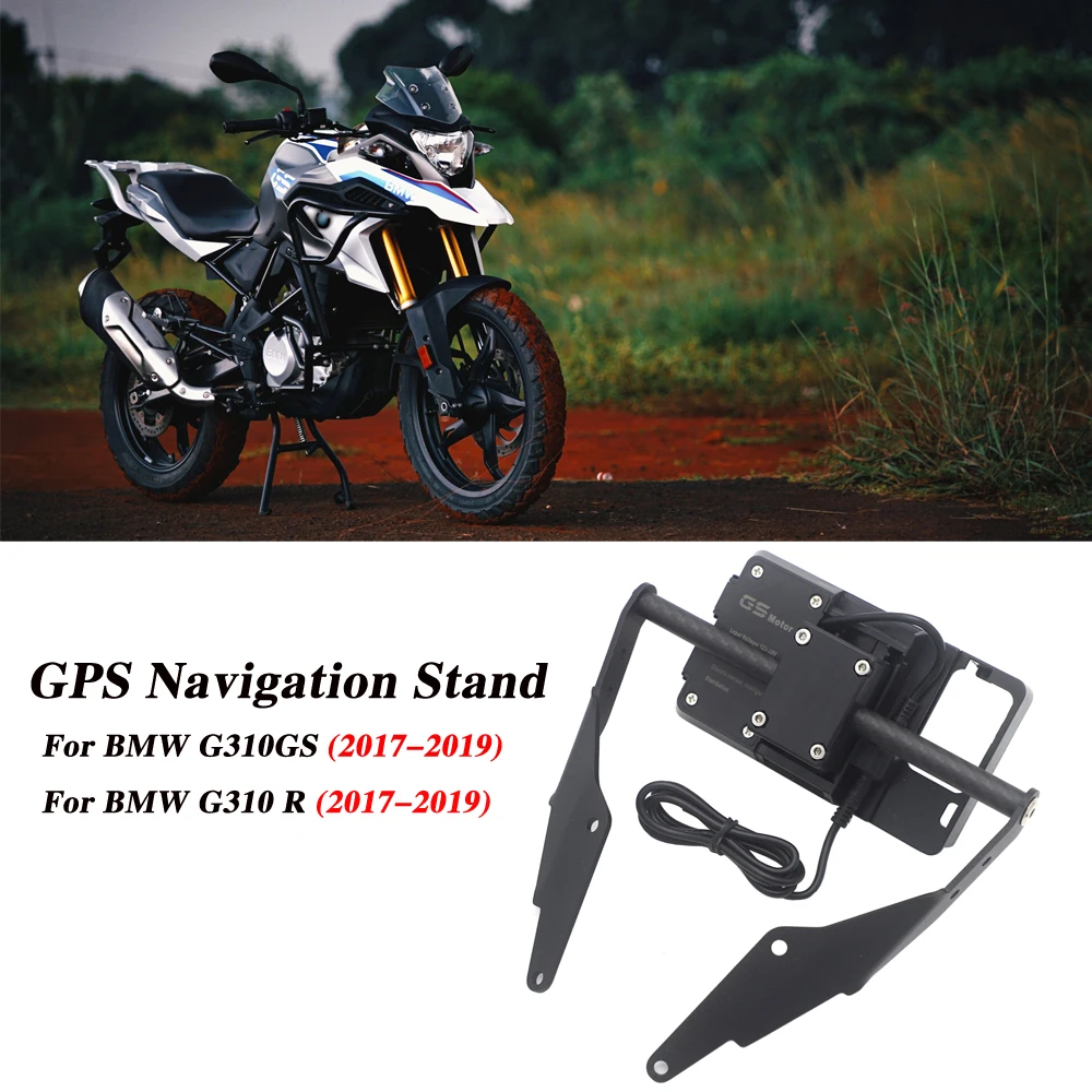 

Motorcycle GPS Smart Phone Navigation Mount Bracket Fit for BMW G310GS G310R 2017-2019