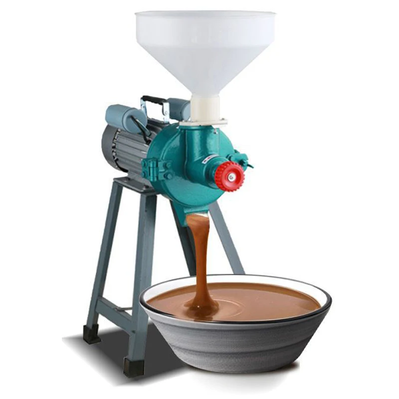 Vertical Grinding Machine Electric Peanut Butter Maker Walnuts Sesame Colloid Mill Making Pulping Machine Almond Nuts Grinder