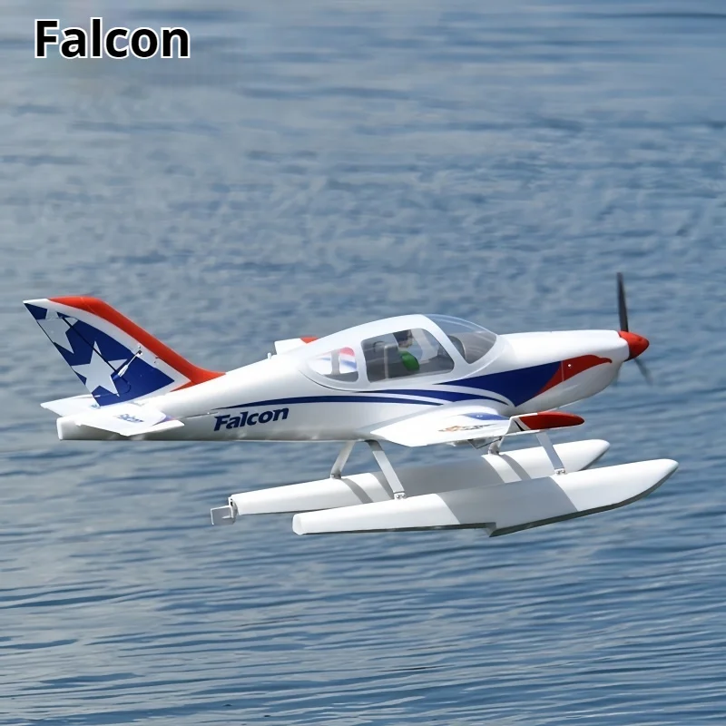 Modèle QT Falcon Trainer 6CH modèle à voilure fixe avion télécommandé amphibie CNC train d'atterrissage absorbant les chocs PNP