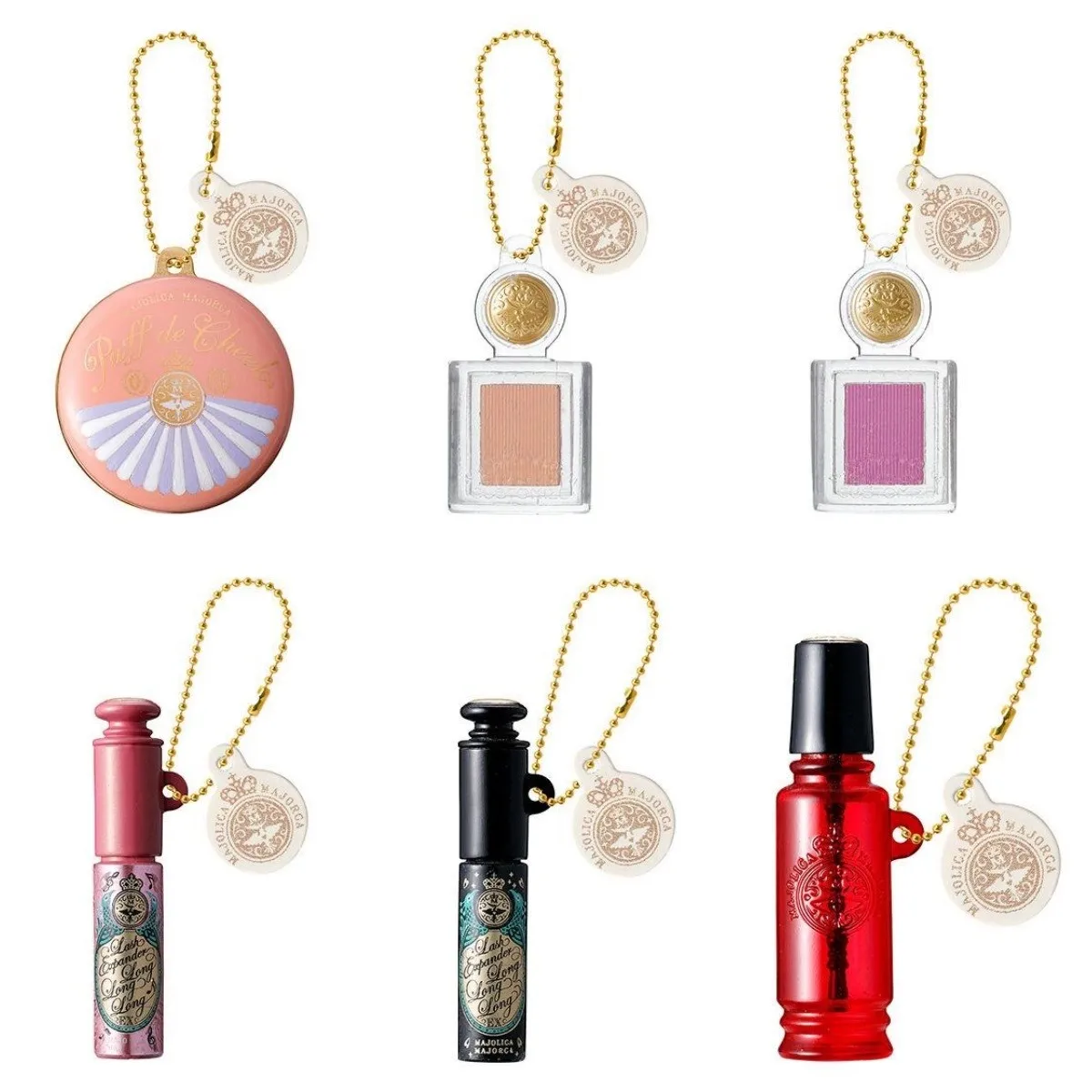 

Оригинальные миниатюрные фигурки Bandai Gashapon MAJOLICA MAJORCA, 6 шт., игрушки для детей, подарок, коллекционные модели, украшения