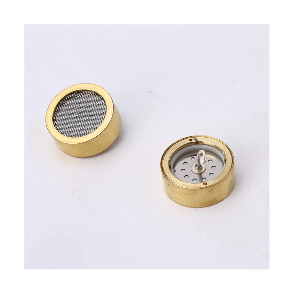 26Mm Copper Condenser Microphone Cartridge Capsule Replacements Large Diaphragm Microphone Electric Instrument Parts