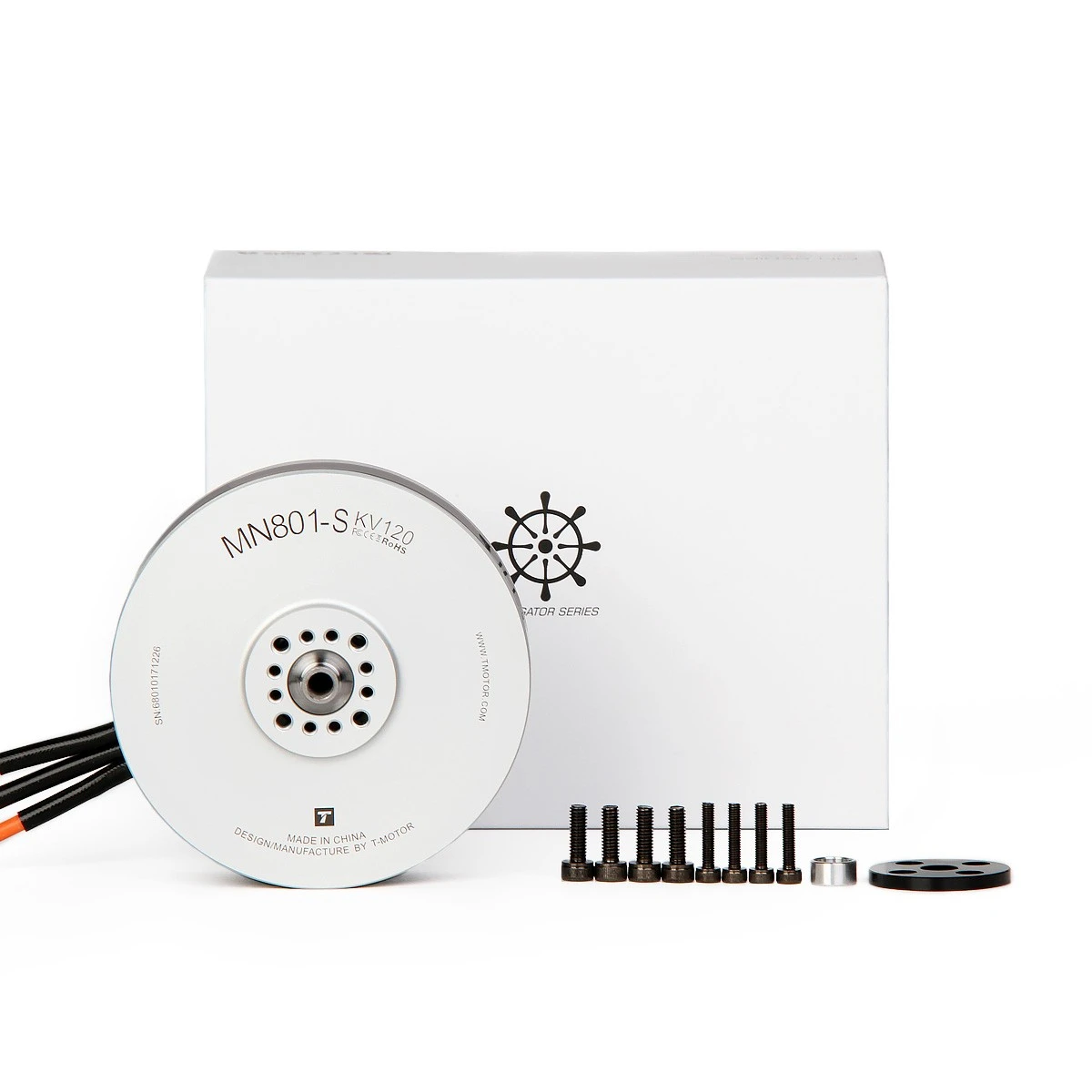 

T-MOTOR MN801S Brushless Motor KV120 KV150 for Heavy Lift Drone VTOL Agricultural Spraying Drone High Thrust Multi-Rotor Motor