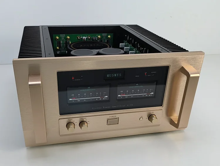 A-75 Pure Class A Golden Voice HIFI Amplifier Voltage 220V Damping Coefficient 1000 Maximum Power Consumption 520W
